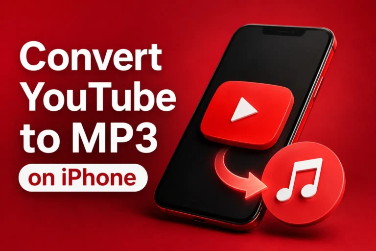 Convert YouTube to MP3 on iPhone