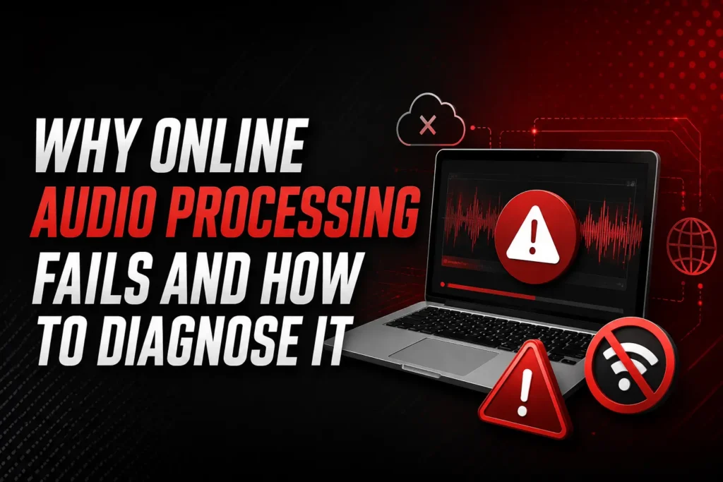 Why Online Audio Processing Fails